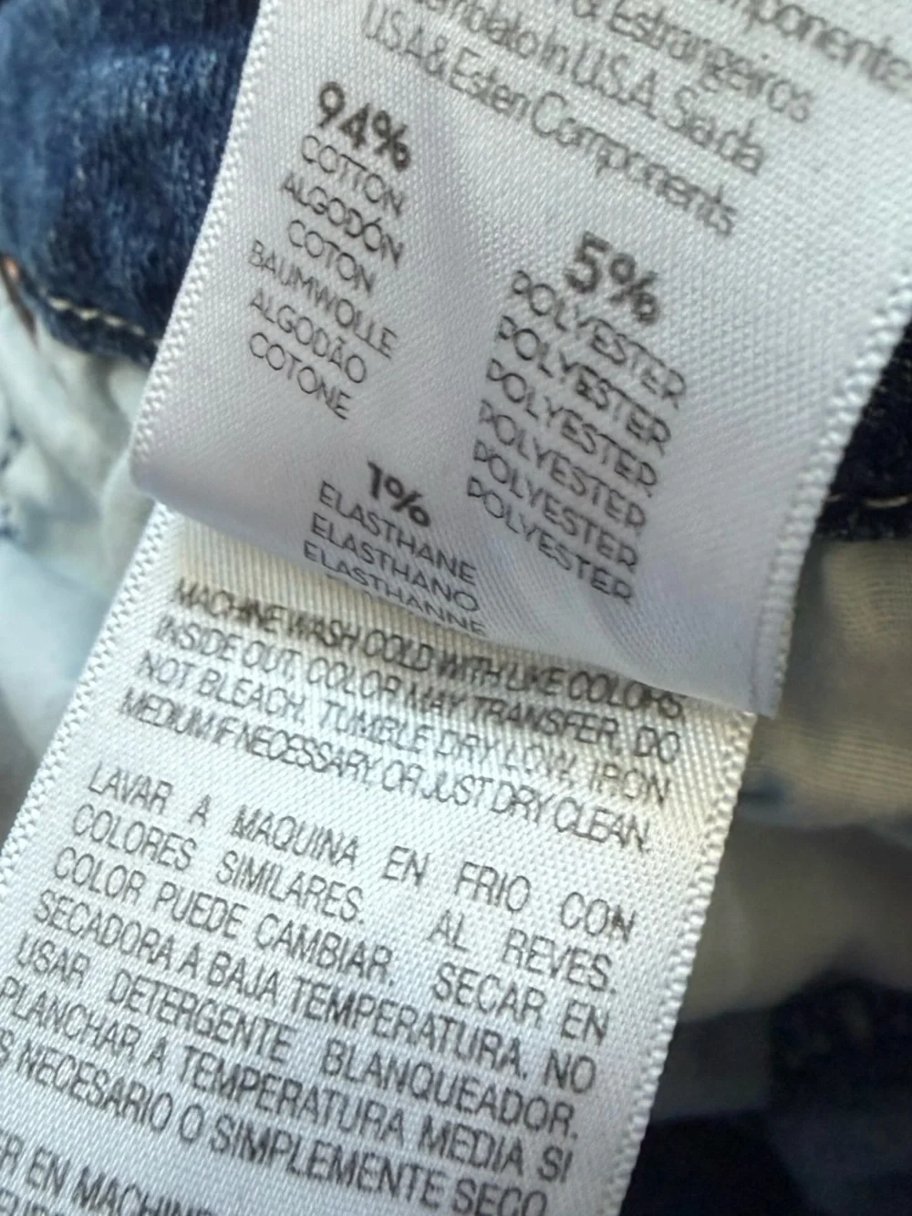 Mother The Looker Ankle Fray Skinny Jeans Invitation Only Blue Denim Women’s 29
